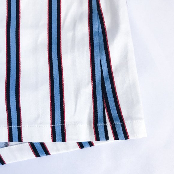 Guess Women's Kairi Metallic Striped Shorts - Picture 5 of 7